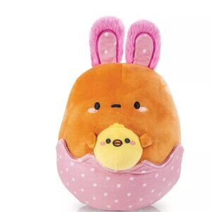 NWT Smoko Tayto Potato Mochi Plush Easter Egg w/ Chick Stuffed Toy 8 Inch